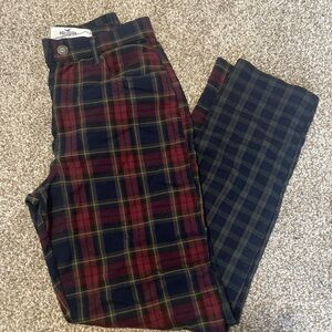 Hollister Tartan Checkered Trousers